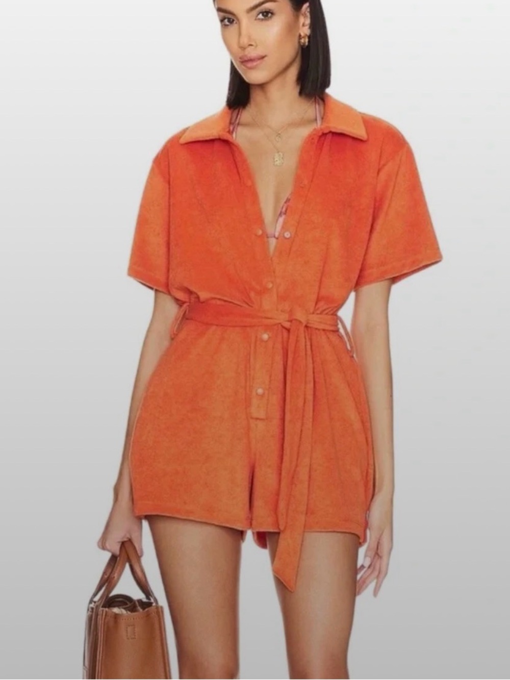 Beach Riot Terry Romper